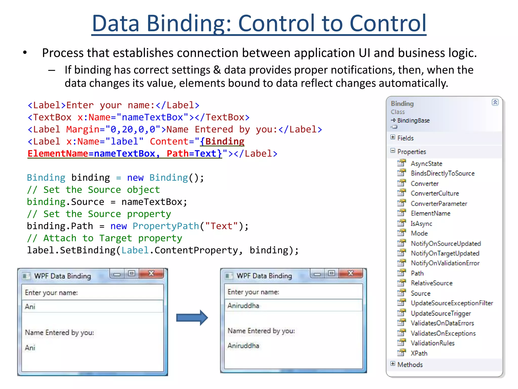 Containers with a Header