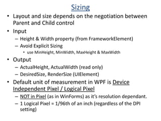 XAML Namespace<Window x:Class="WpfApplication1.Window1" xmlns="http://schemas.microsoft.com/winfx/2006/xaml/presentation" xmlns:x="http://schemas.microsoft.com/winfx/2006/xaml" xmlns:w="clr-namespace:WpfApplication1"XAML Namespace