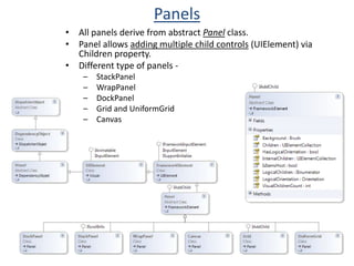 Load & Parse method allows to parse XAML and convert it into initialized objectApplication and Window class