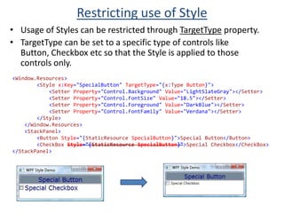 Run – starts the app