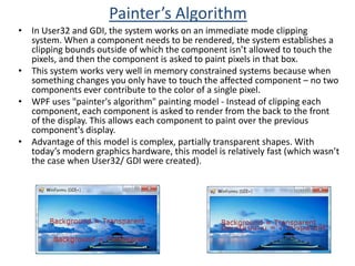 Navigation WindowProvides navigation in Windows app (like navigation from one page to another in web Apps)