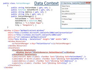 Frame – Can contain HTML contentContainers with HeaderGroupBox – Groups other controls. Has Header property.