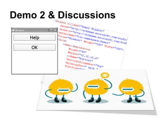 Demo 2 & Discussions
 