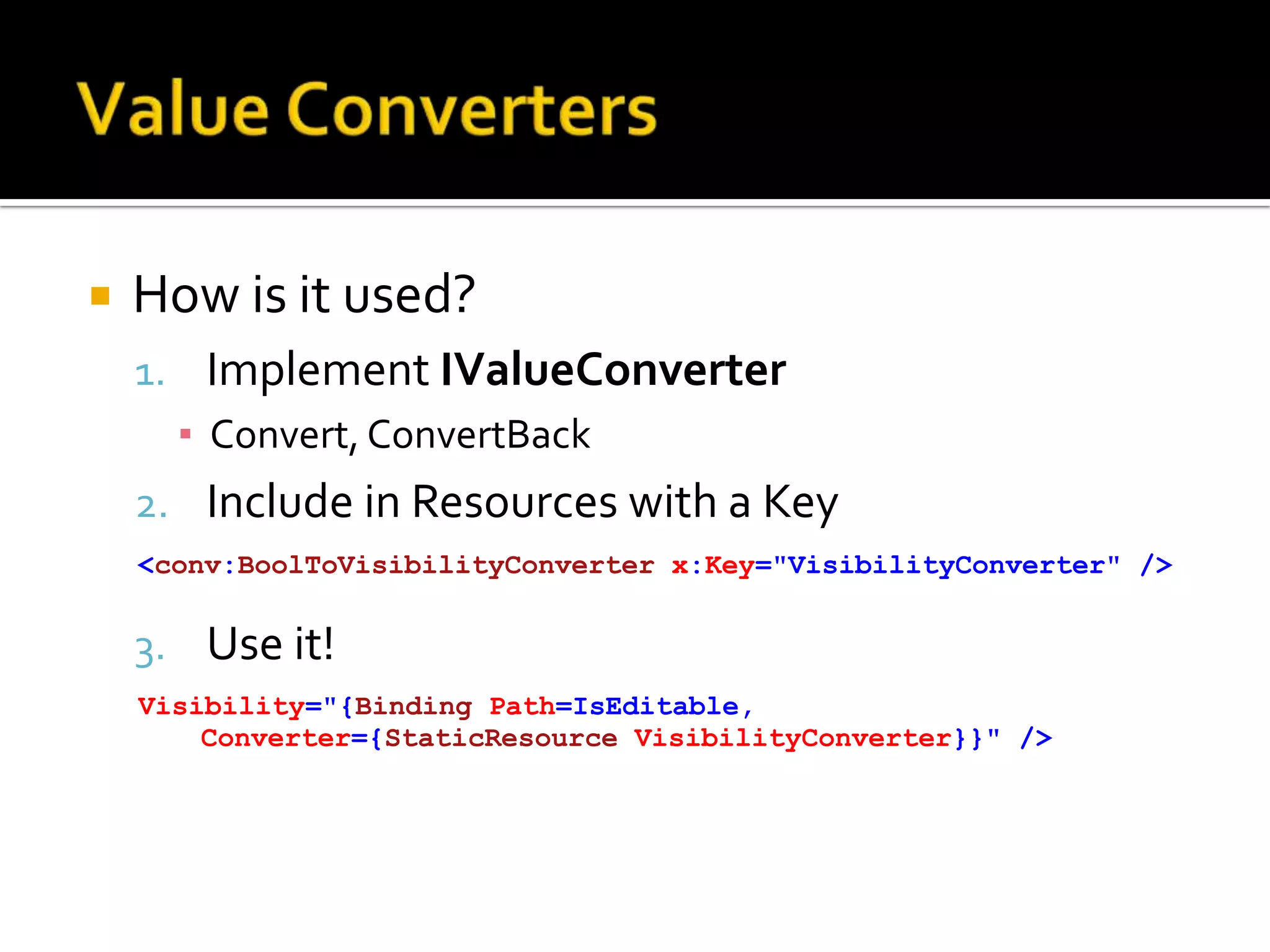 Data TemplatesHow is it used?