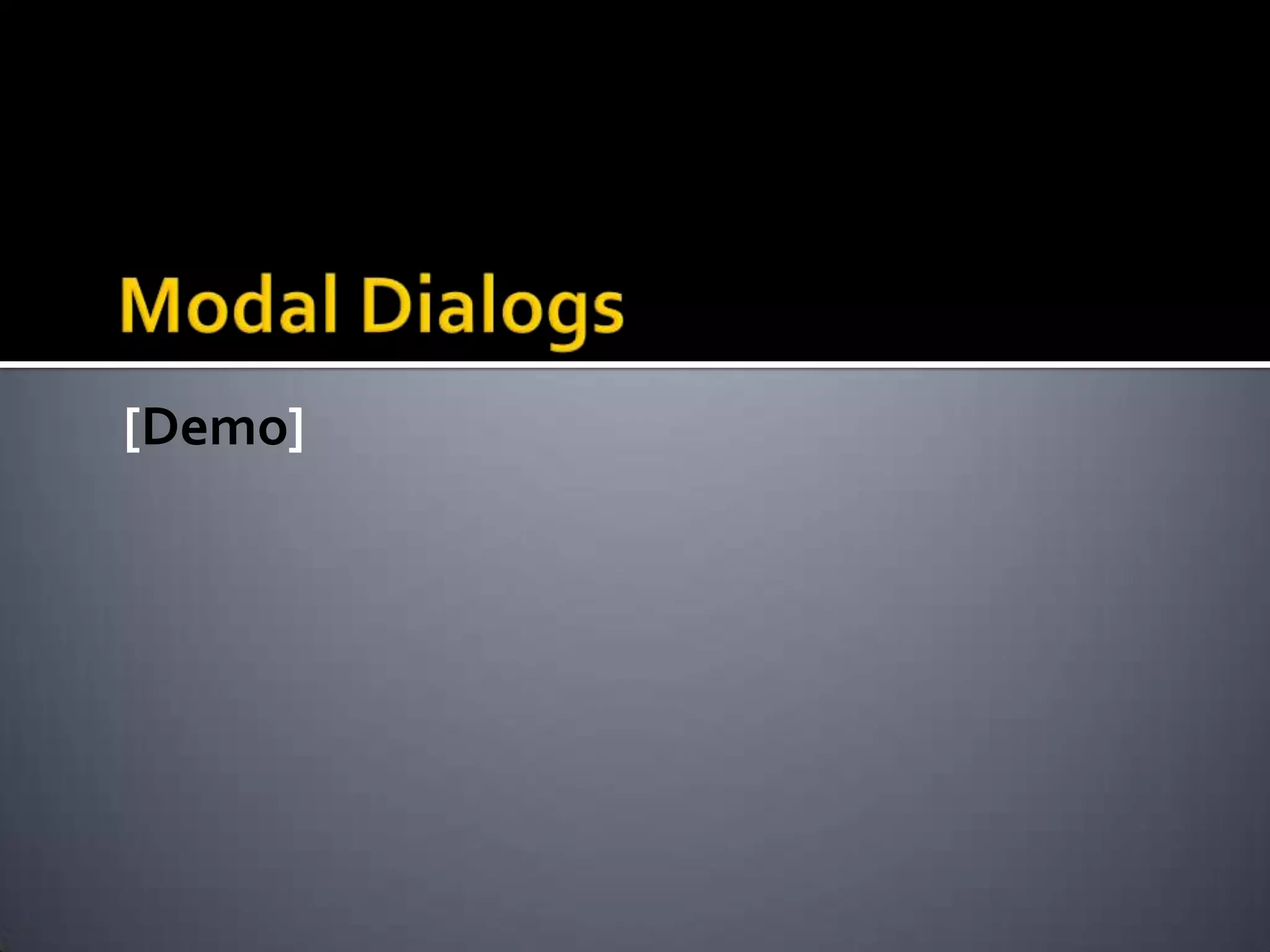 NavigationConfiguration – ViewFactoryResolves ViewConfiguration for the requested ViewDynamically creates the View and View ModelLoads the View Model with optional params using reflectionGives back a ViewResult