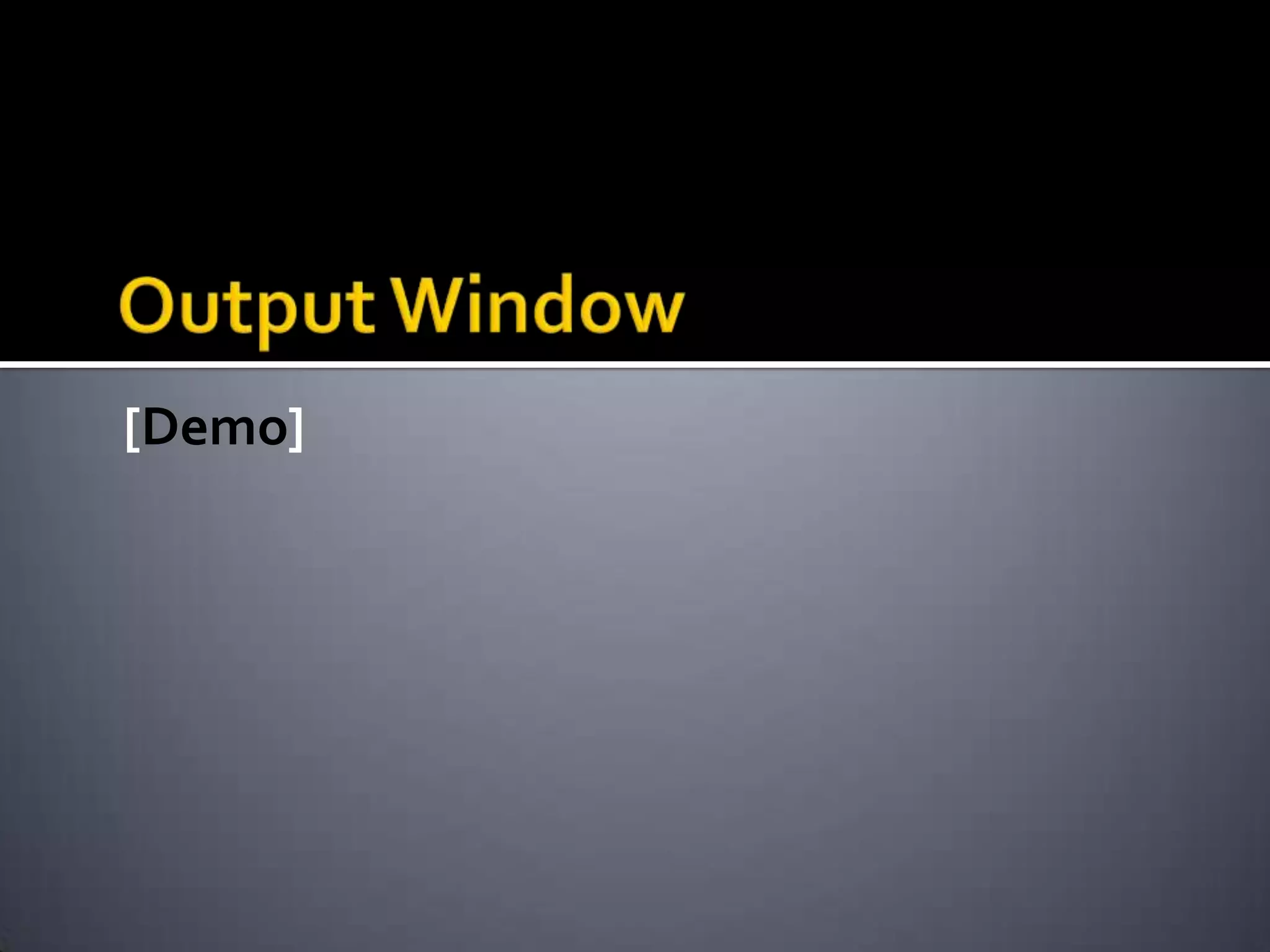 Magic with ContentControlA Solution – ContentControl!DataTriggersGive different presentation depending on data valuesWorks dynamicallyDataTemplateSelectorSelect which DataTemplate to useOnly works when initially bound