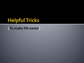 Value ConvertersHow is it used?Implement IValueConverterConvert, ConvertBackInclude in Resources with a KeyUse it!