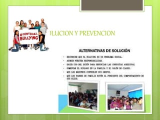 SOLUCION Y PREVENCION
 