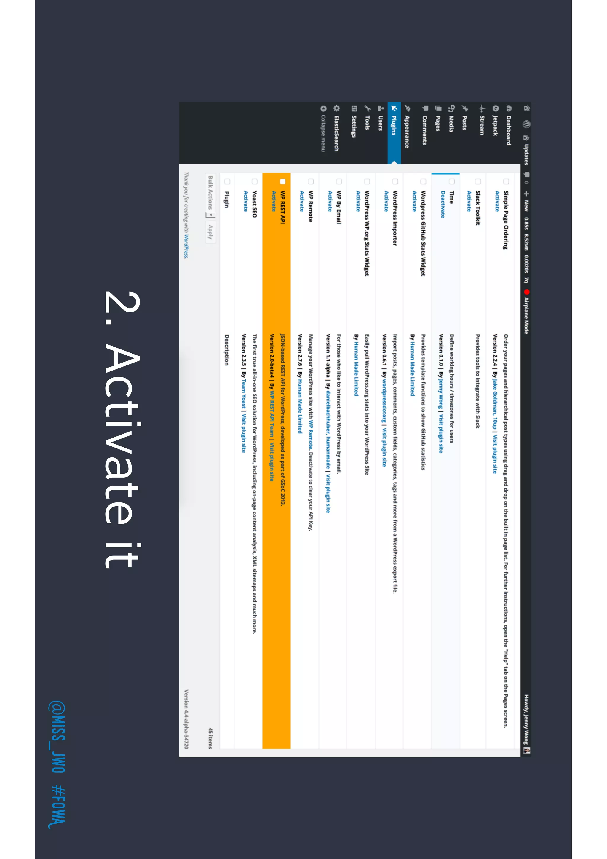 @miss_jwo#FOwA
2.Activateit
 