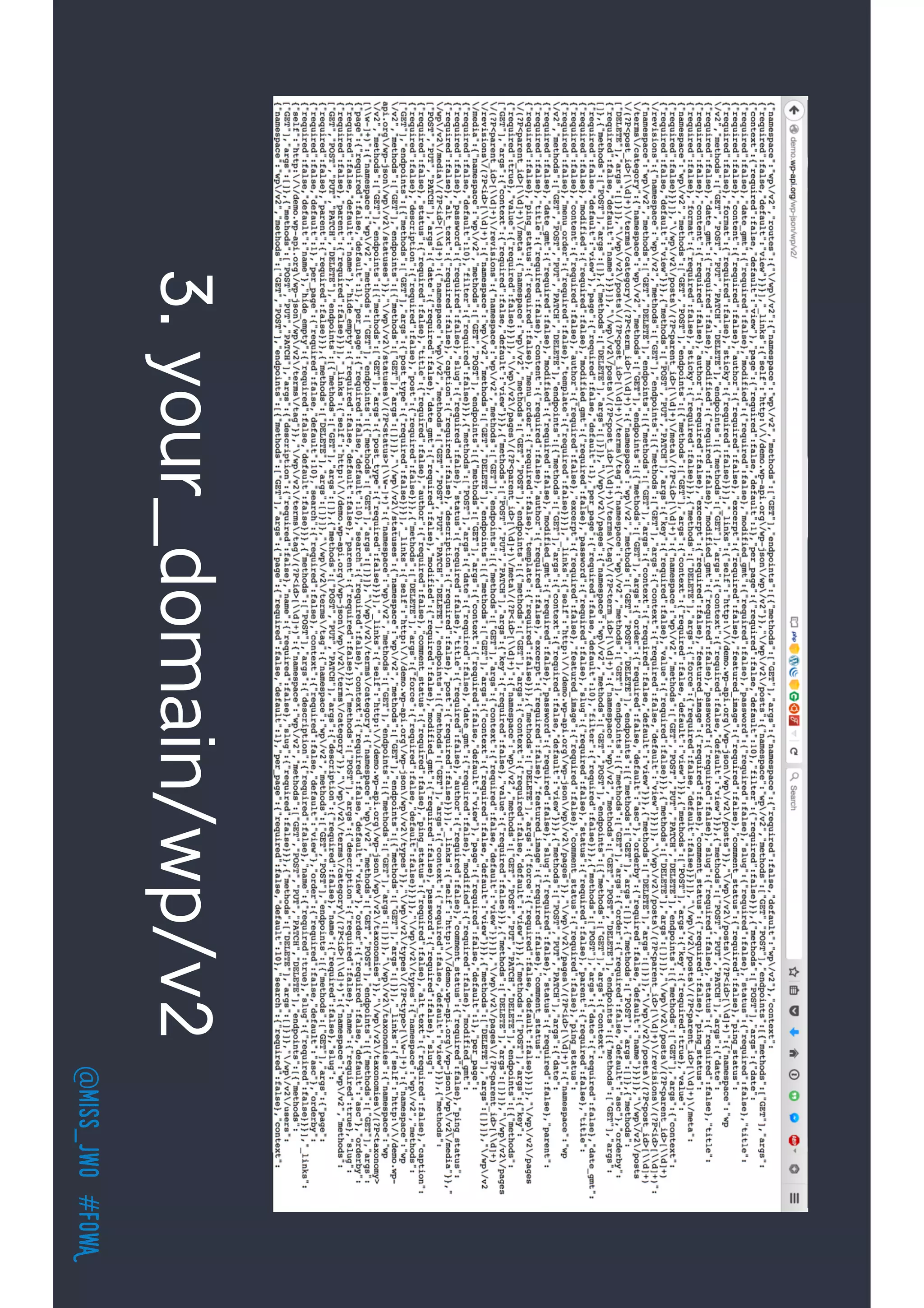 @miss_jwo#FOwA
3.your_domain/wp/v2
 