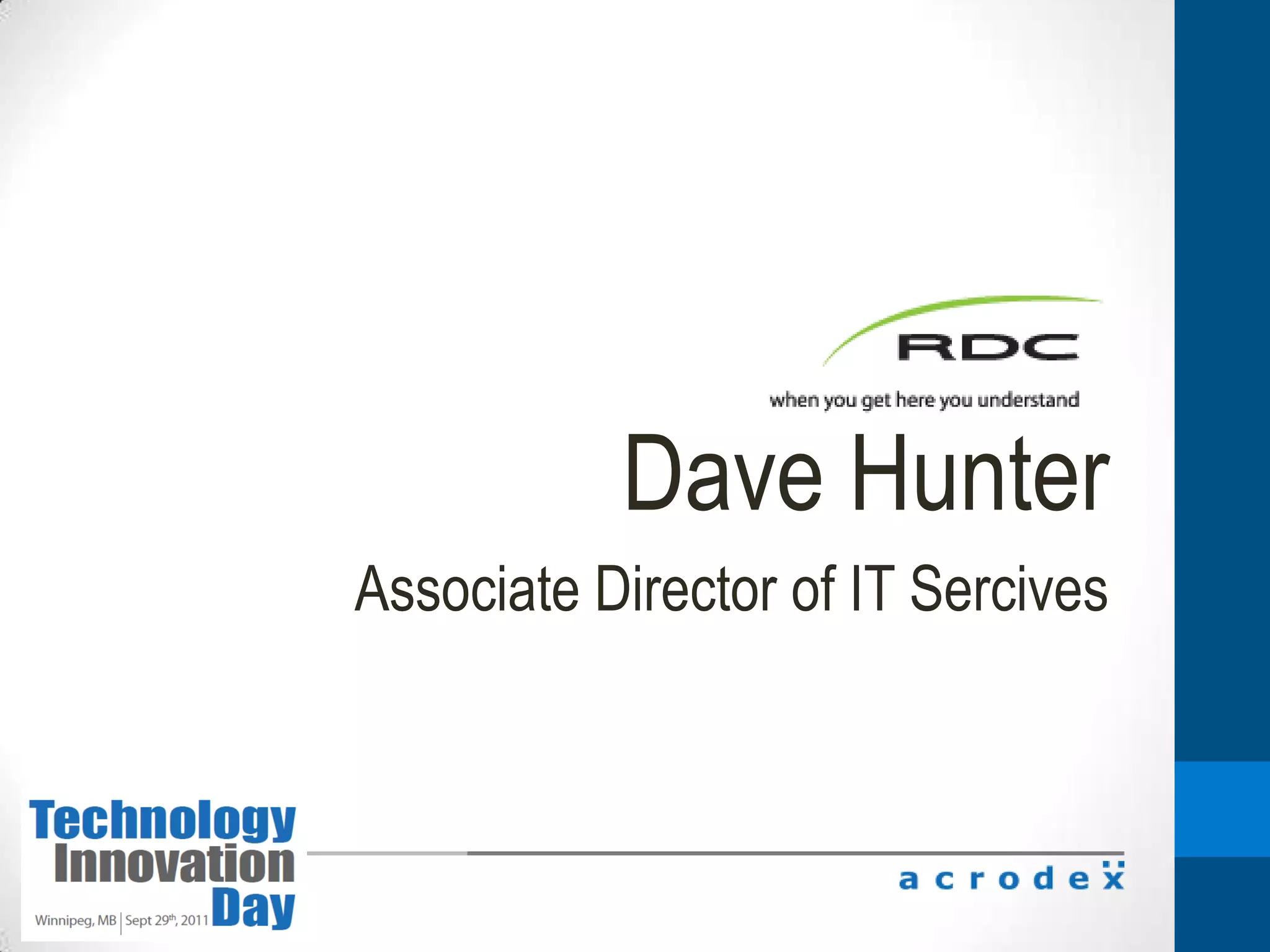 VMWare Virtualization at Red Deer College