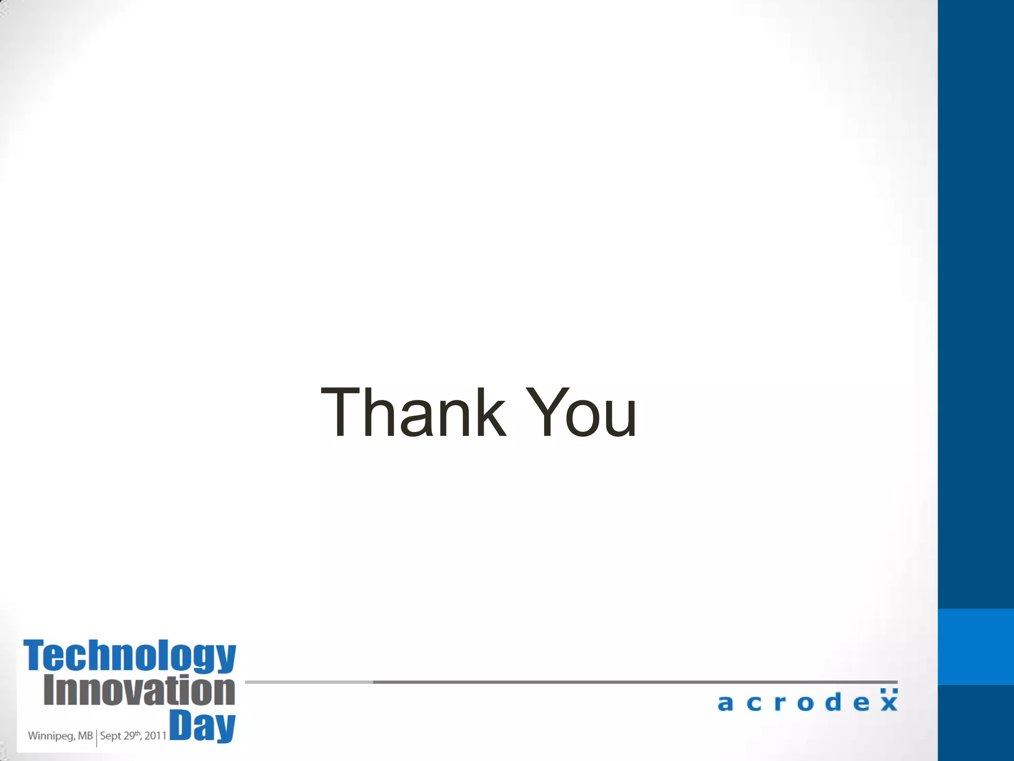 An extension of what we were already doing