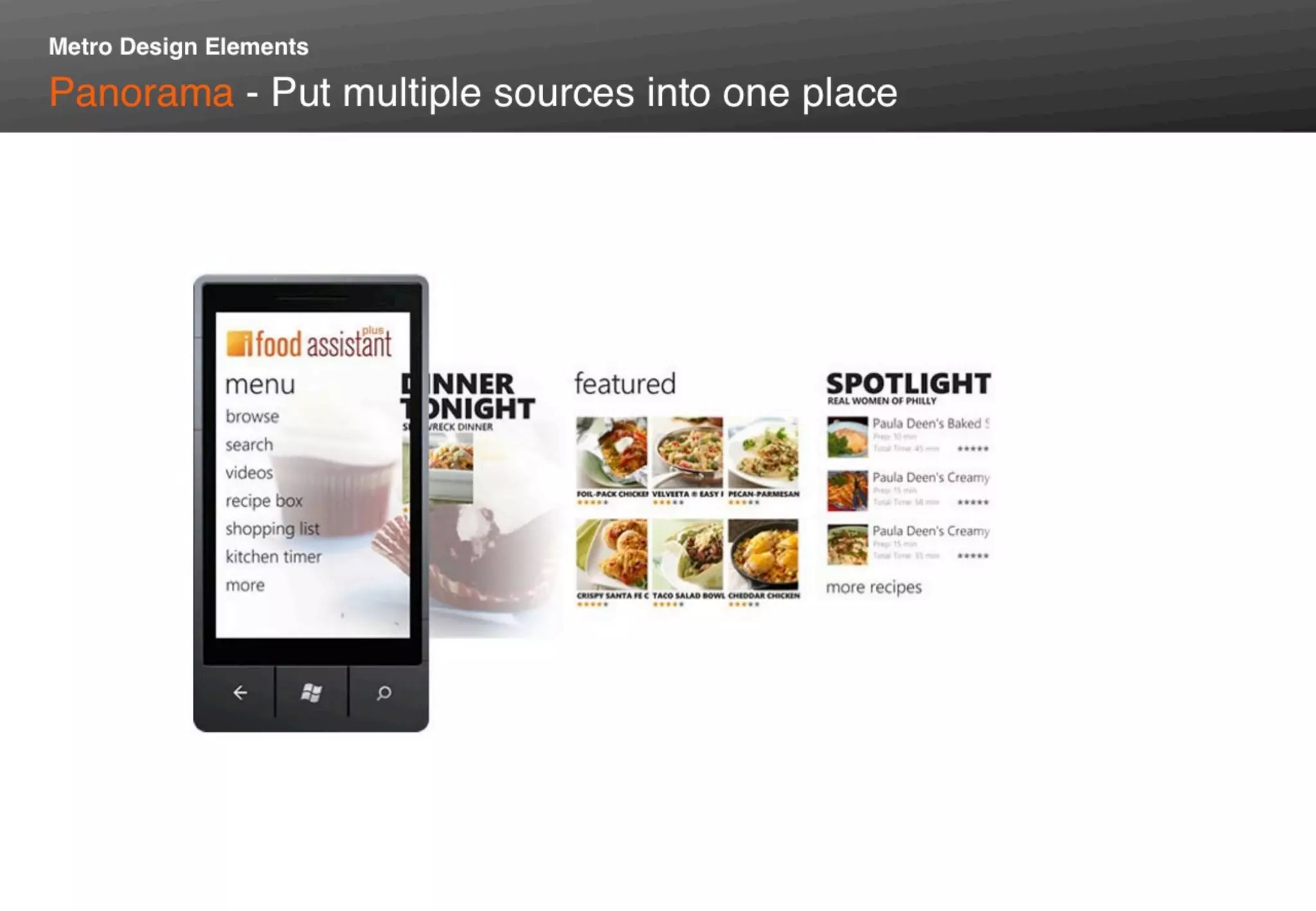 Metro UI interaction design guidelines @Microsoft Tech.Days 2011
