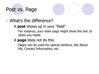 Introduction to Wordpress | PPT