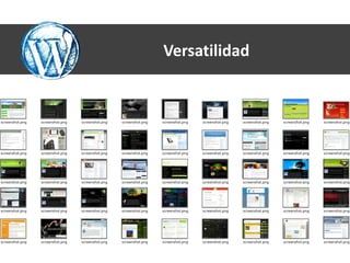 Versatilidad
 