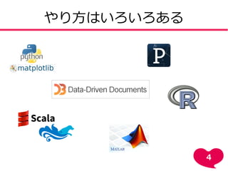 やり方はいろいろある
4
 