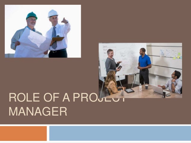 role of project manager
