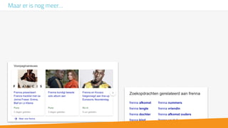 Maar er is nog meer…
 