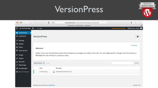 VersionPress
 