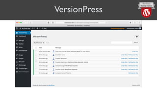 VersionPress
 