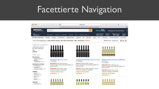 Facettierte Navigation
 