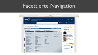 Facettierte Navigation
 