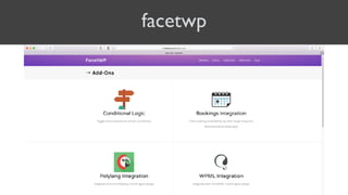 facetwp
 