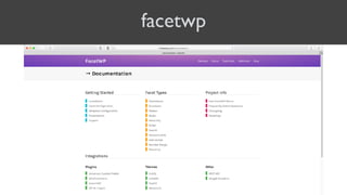 facetwp
 