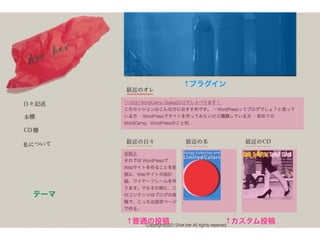 ∼おすすめのセッション∼
カスタム⃝⃝に興味を持った方
 