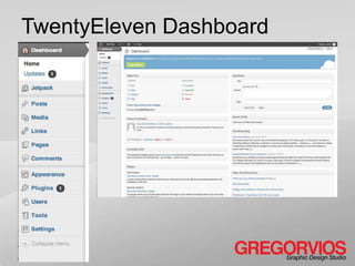 TwentyEleven Dashboard
 