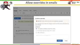 #WPNinjasNO
Allow overrides in emails
 