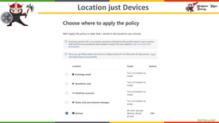 #WPNinjasNO
Location just Devices
 