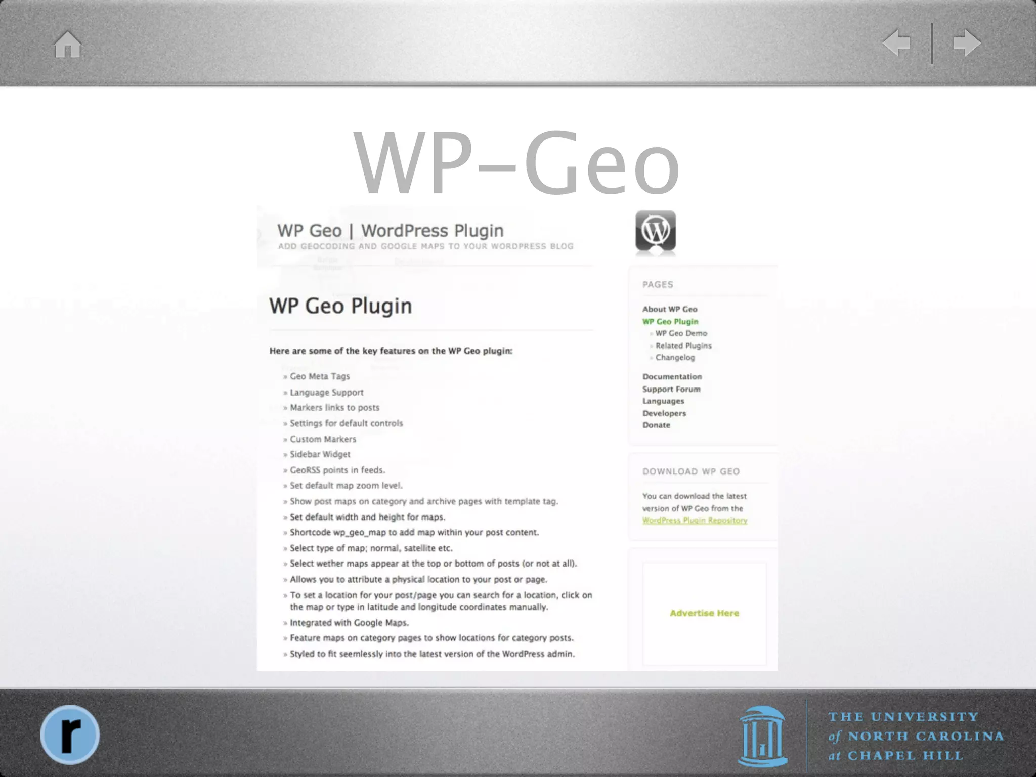 WP-Geo
 