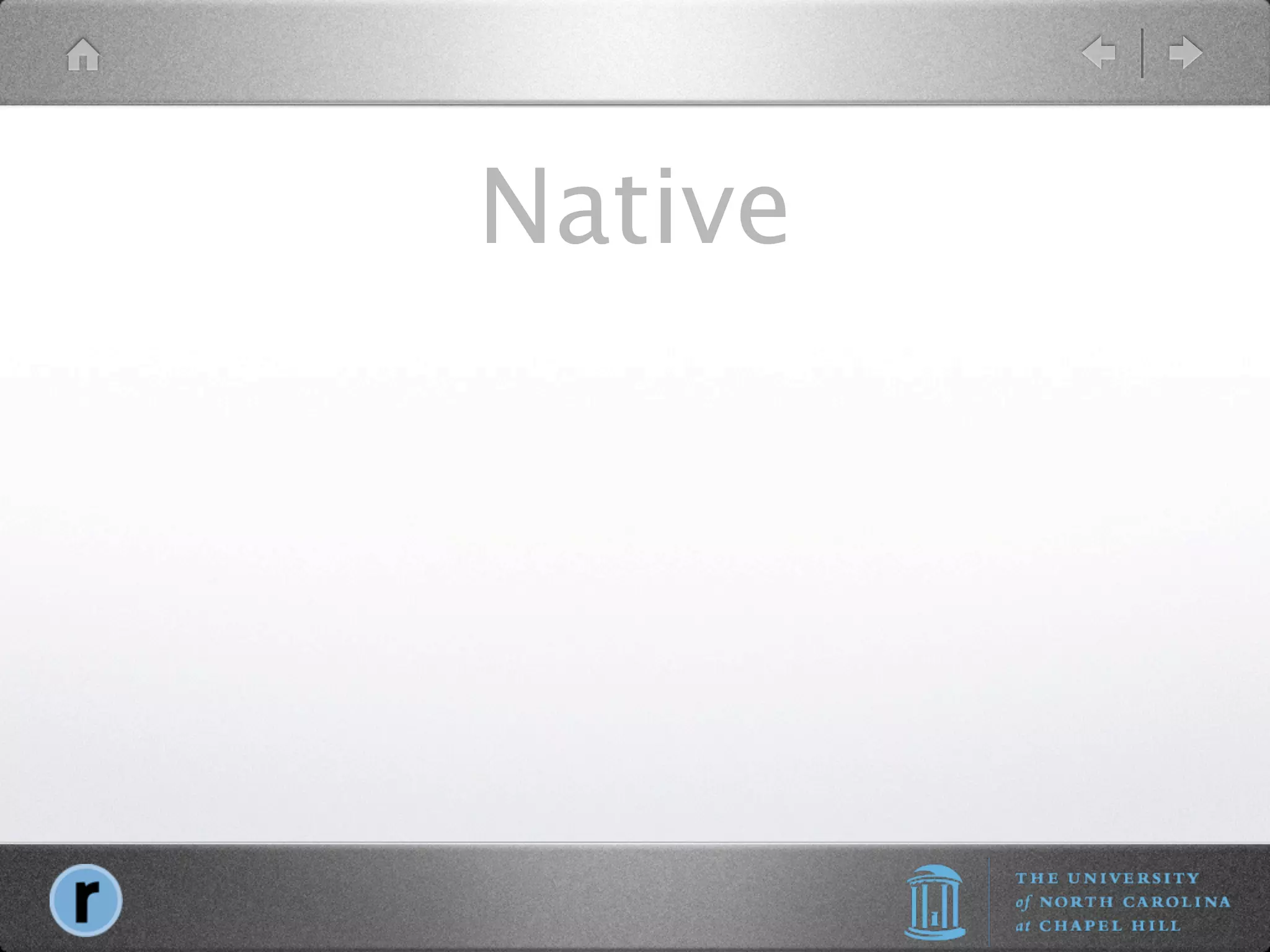 Native
 