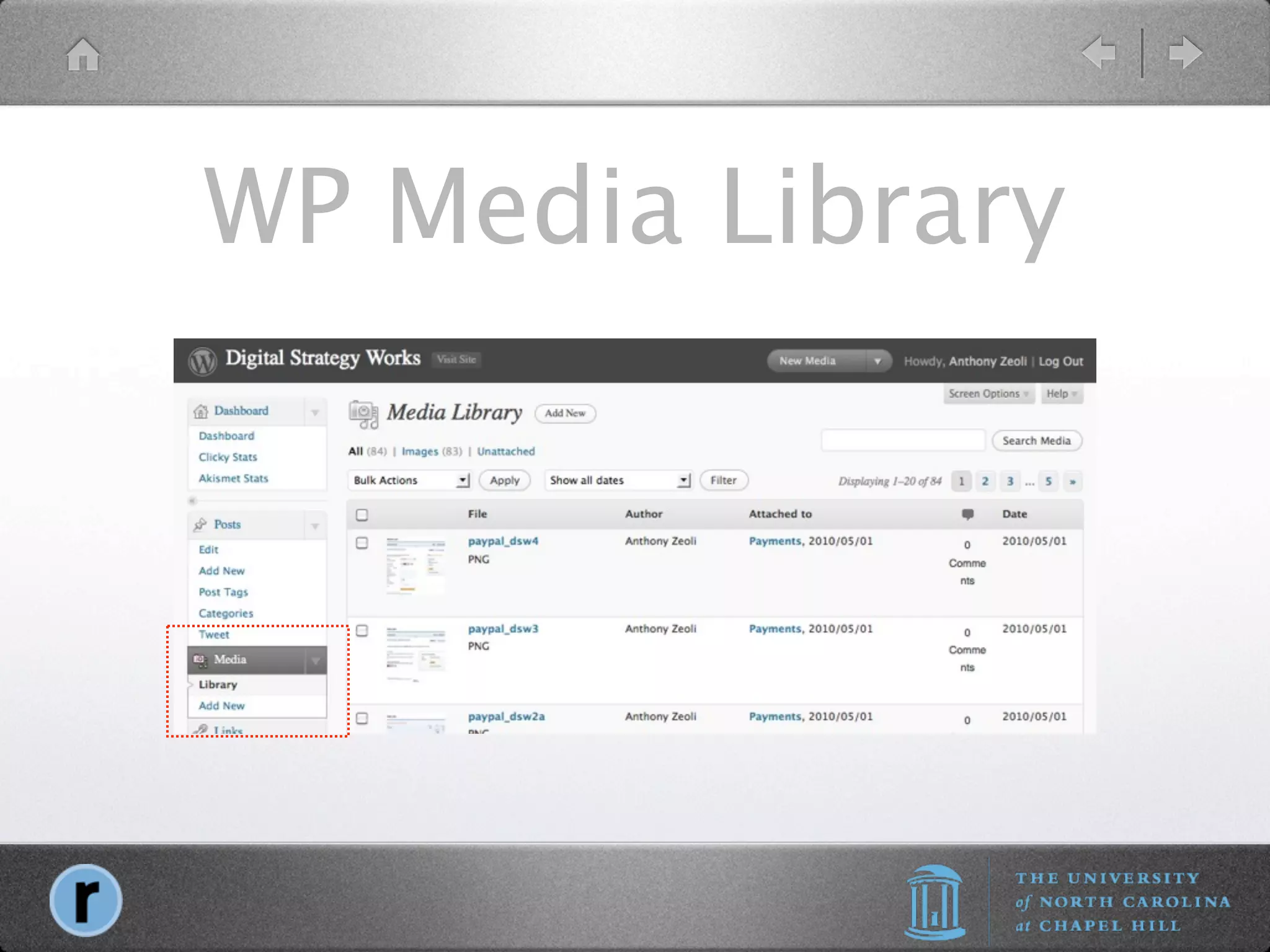 WP Media Library
 
