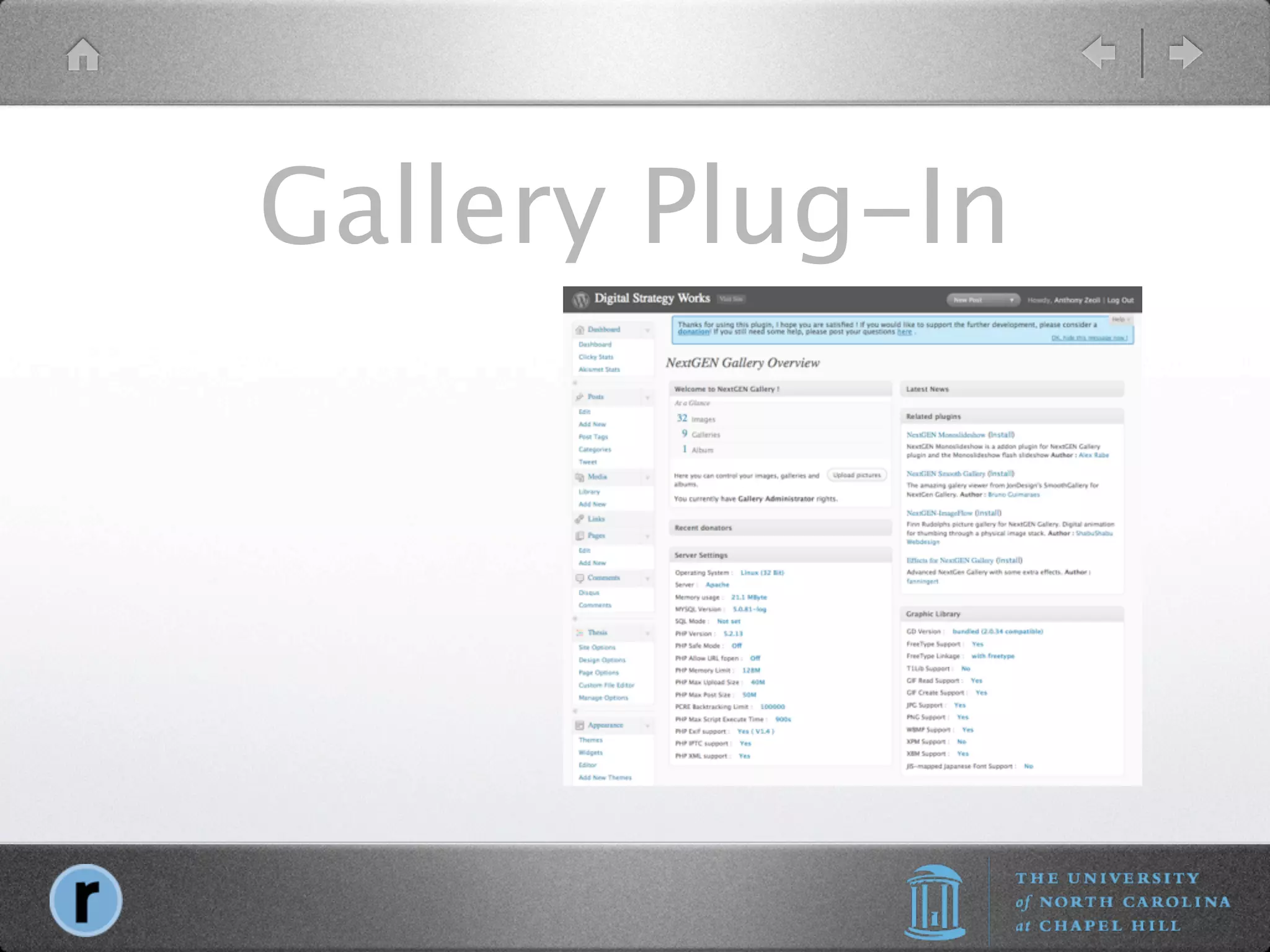 Gallery Plug-In
 
