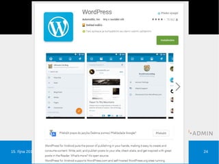 15. října 2015 WordPress konference Opava 24
 
