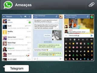 Ameaças
Telegram
 