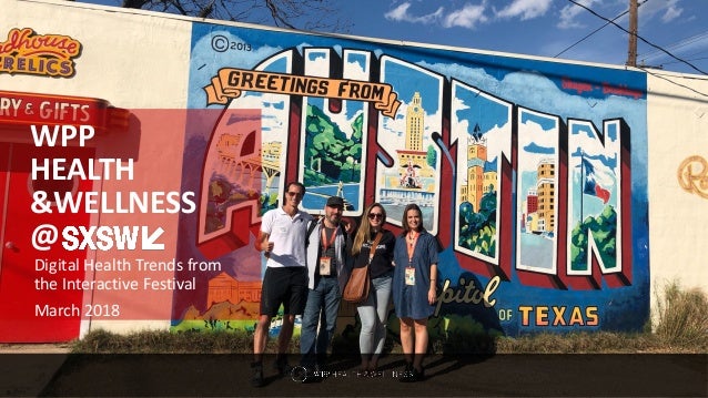 Sxsw 2018 Digital Health Trends
