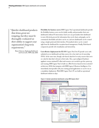 Picture Performance - Dashboards and Scorecards | PDF