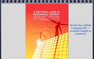 Written by a Utility
Company CEO —
available online.

 