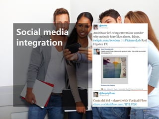 Social media integration  