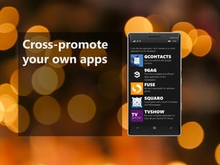 Cross-promote your own apps  
