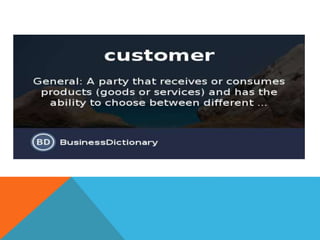 Individual customer
Corporate customer
Direct or indirect
 