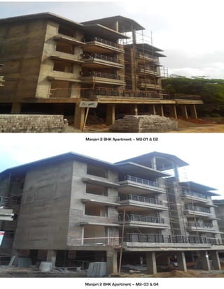 Manjari 2 BHK Apartment – M2-01 & 02
Manjari 2 BHK Apartment – M2- 03 & 04
 