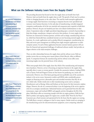 Software as a Service (SaaS) for the Supply Chain | PDF
