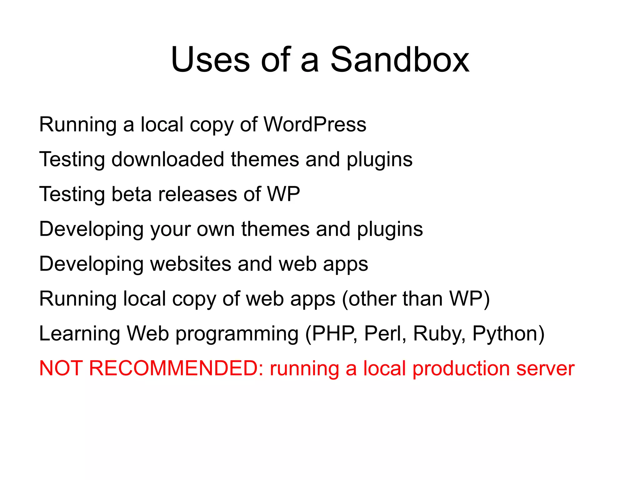 Running programs and batch scripts 