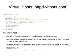 Then, PHP can access MySQL databases.