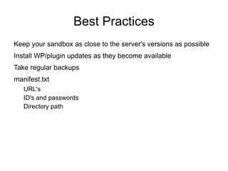 MySQL is the database used to store your WordPress data, such as posts and user information.
