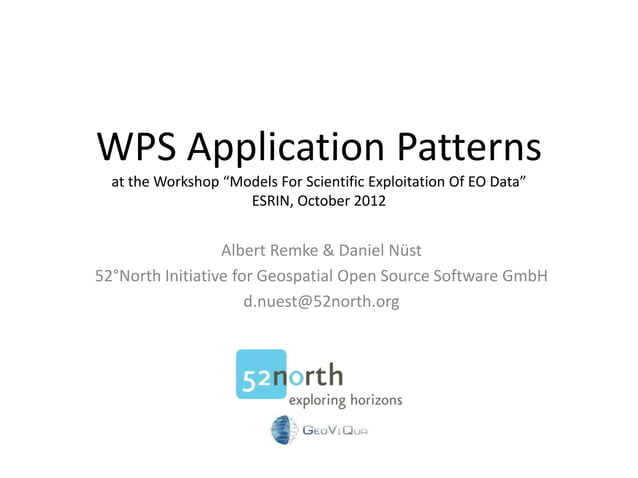 WPS Application Patterns | PPT